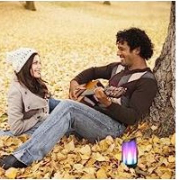 Wireless Bluetooth RGB LED Modes Button Speaker - Picture 8 of 12